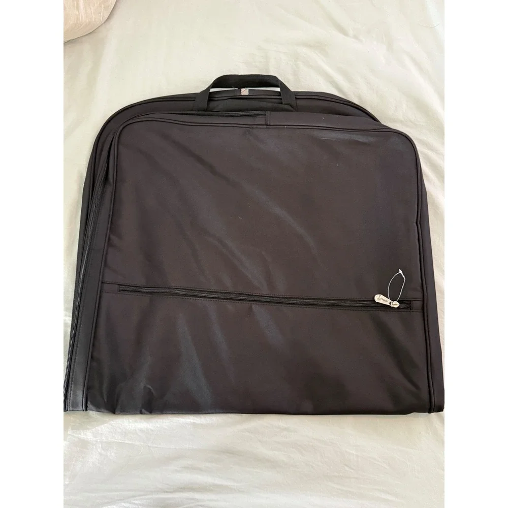 Dance Garment‎ Bag Costume Carrier Black White Stripe Red Polka Dot Bow Travel